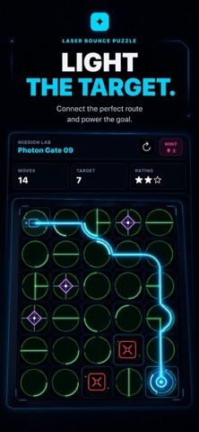 Laser Bounce Puzzle — Store-Bild