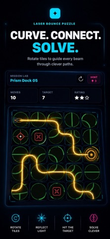 Laser Bounce Puzzle — capture d’écran 2
