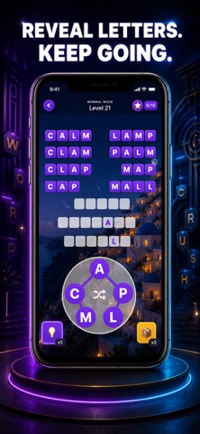 WordCrush: Word Puzzle Game — Screenshot 1
