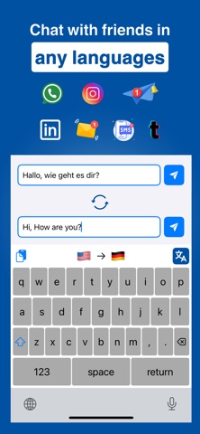 AI Chat & Translate Keyboard — Translate while typing on iPhone: AI Keyboard