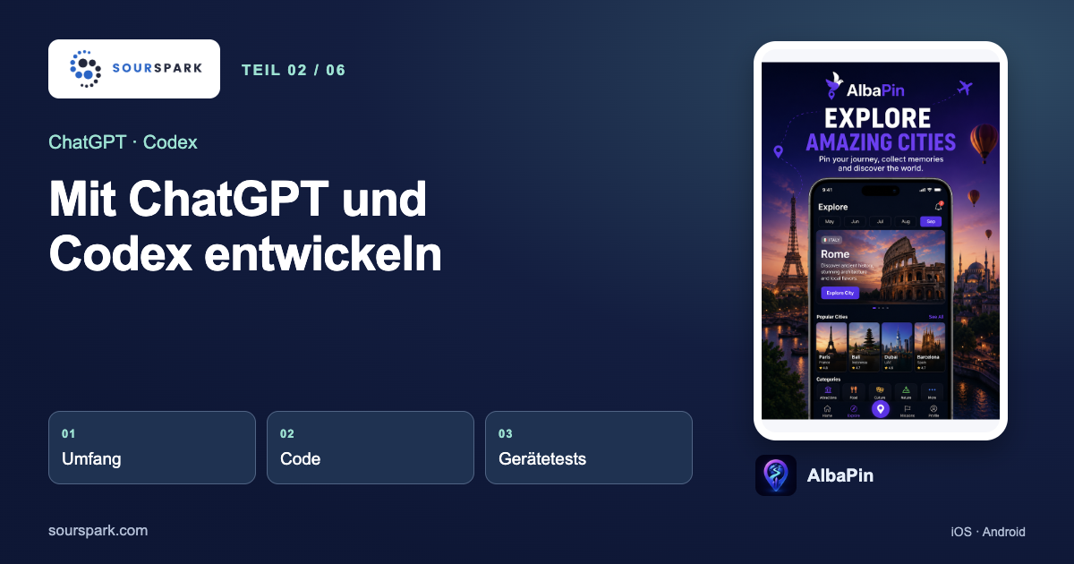 Mobile Apps mit ChatGPT und Codex entwickeln