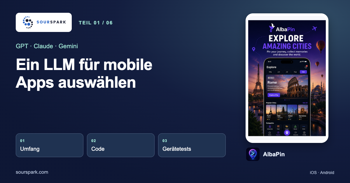 Welches LLM eignet sich für die App-Entwicklung?