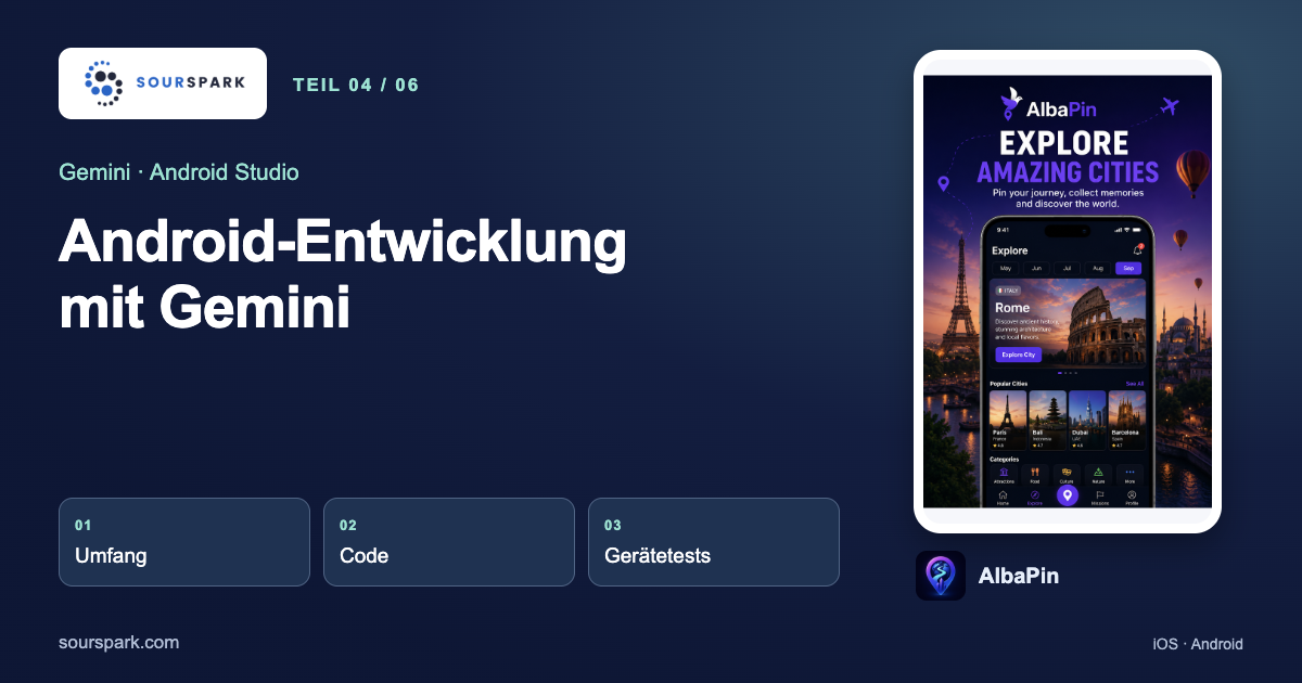 Apps mit Gemini in Android Studio entwickeln