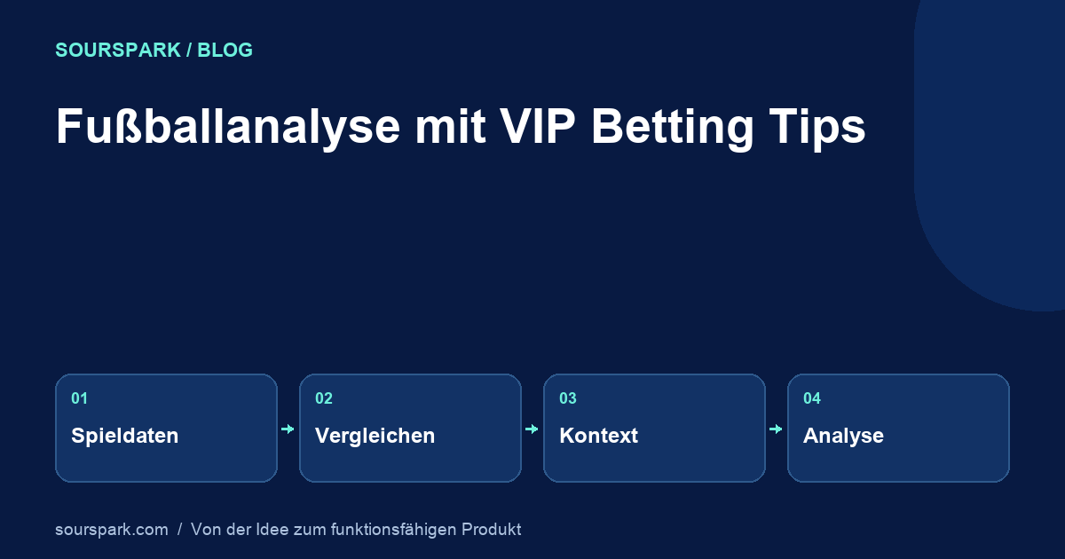Fußballanalyse mit VIP Betting Tips