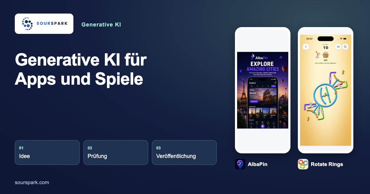 Generative KI für mobile Apps und Spiele