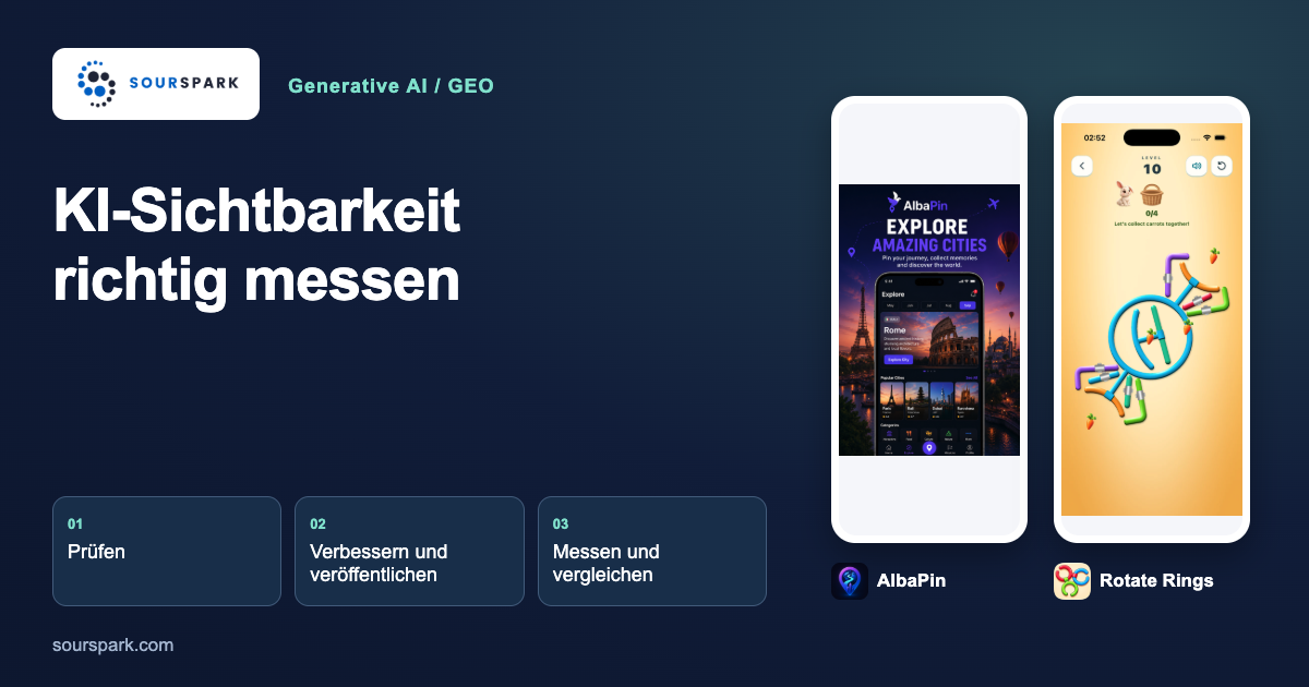 GEO-Berichte: KI-Quellenverweise, Indexierung und Zugriffe
