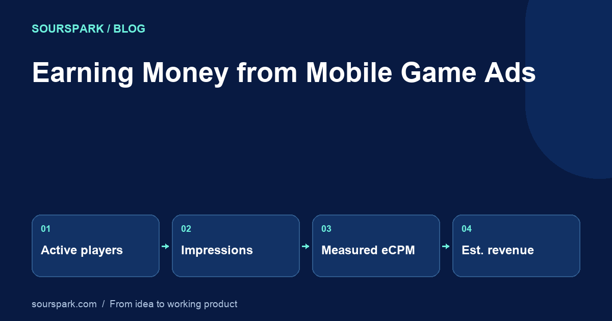 Earning Money from Mobile Game Ads: Models and Measurement