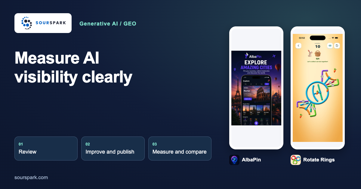 GEO reporting: Measure AI citations, indexing and traffic
