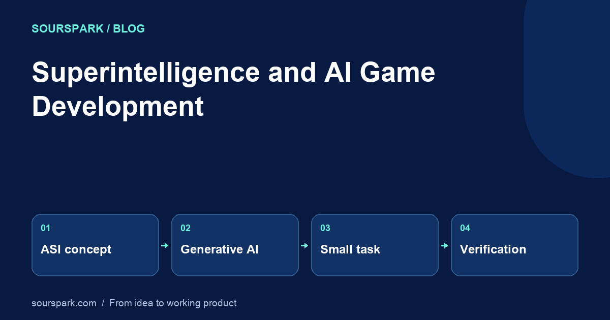 Superintelligence and Game Development: ASI vs Generative AI