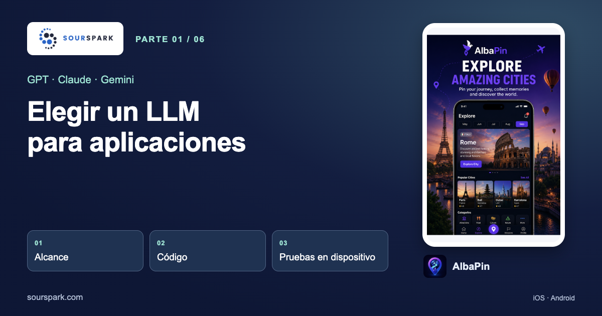 ¿Qué LLM elegir para crear una aplicación móvil?