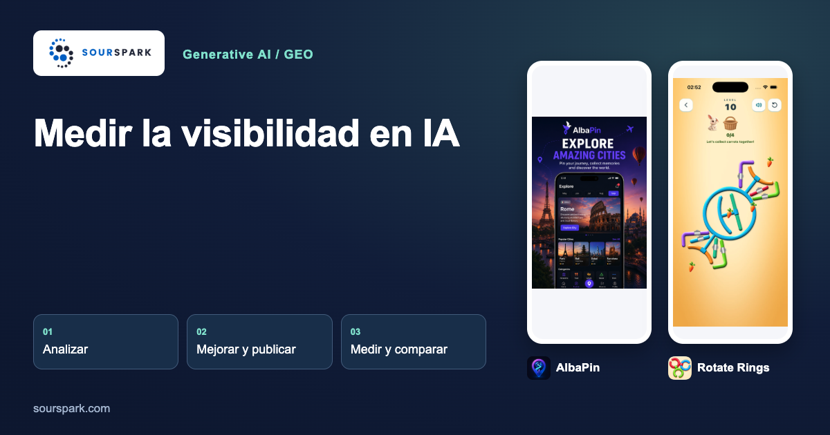 Informe GEO: medir citas de IA, indexación y tráfico