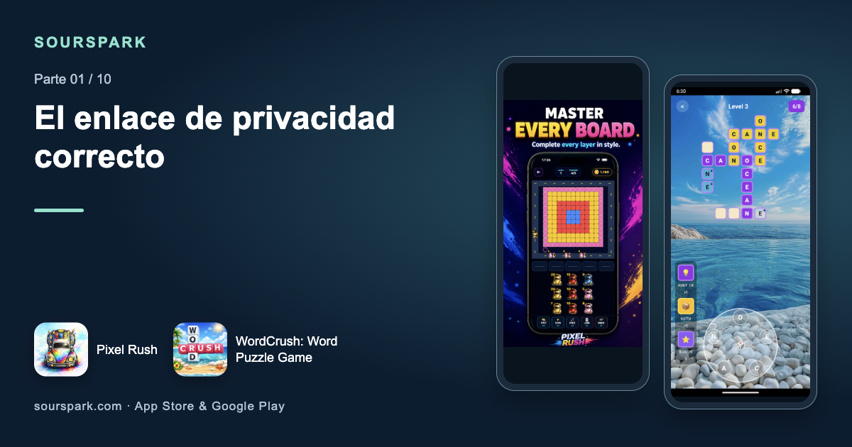 Rechazo en Google Play: por qué no bastaba con enlazar a la página de inicio
