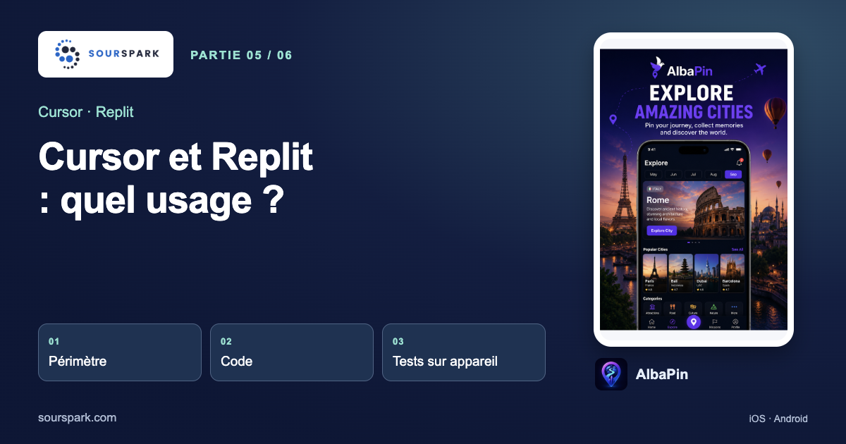 Créer une application mobile avec Cursor et Replit
