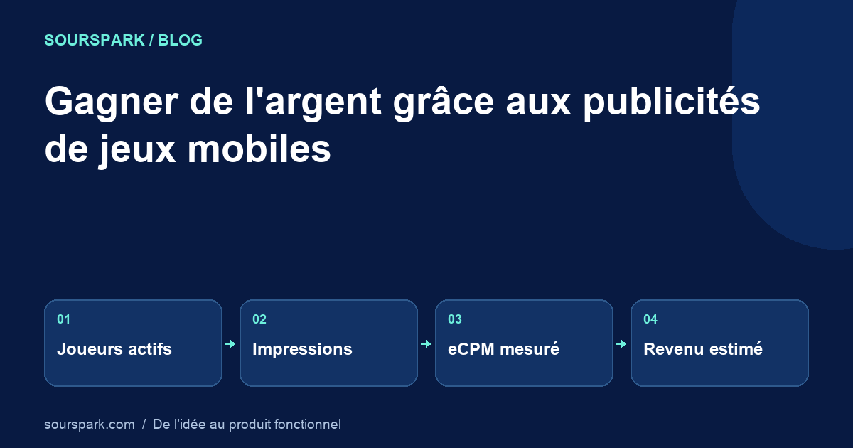 Gagner de l'argent grâce aux publicités de jeux mobiles : modèles et mesures