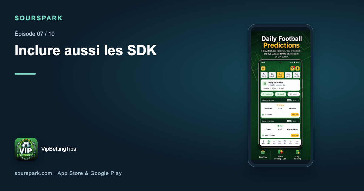 Votre déclaration de sécurité des données tient-elle compte des SDK ?