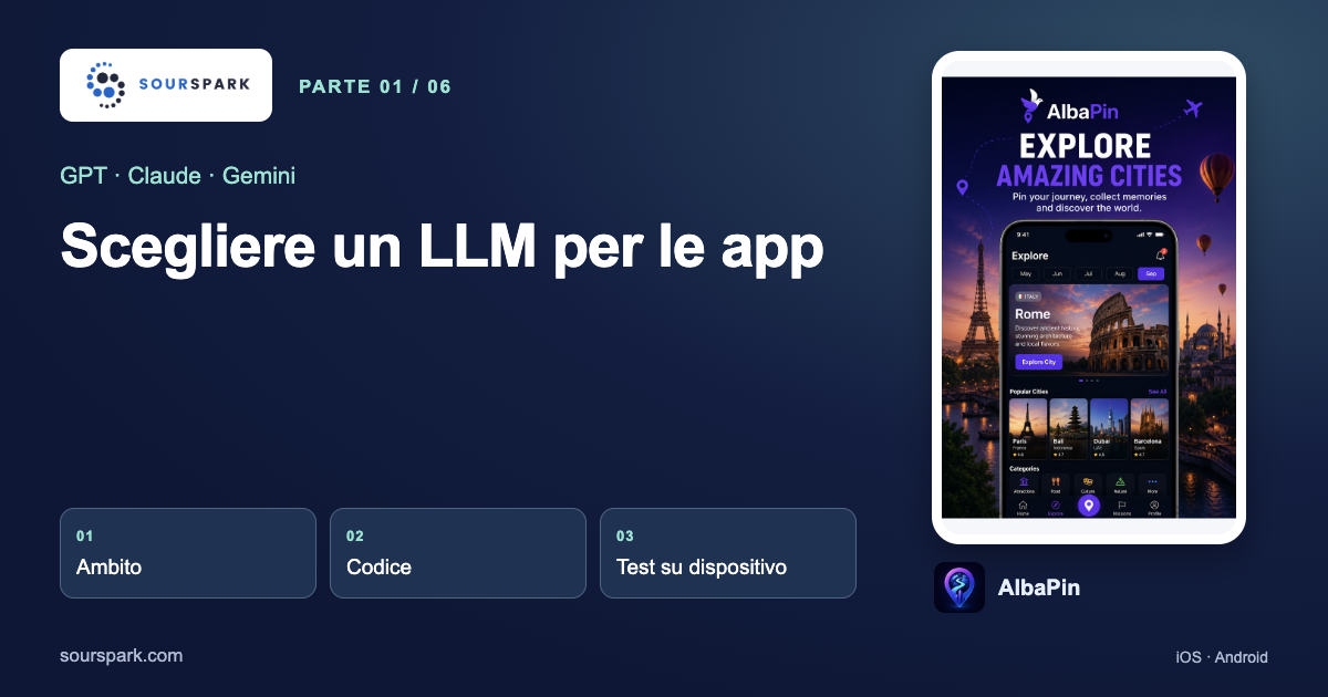 Quale LLM scegliere per creare un’app mobile?