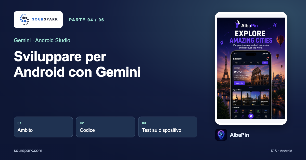 Creare app con Gemini in Android Studio