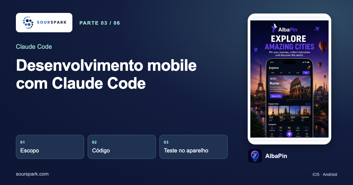 Criar aplicativos mobile com Claude Code