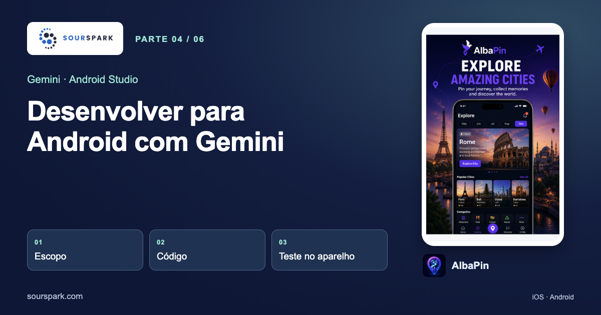 Criar aplicativos com Gemini no Android Studio