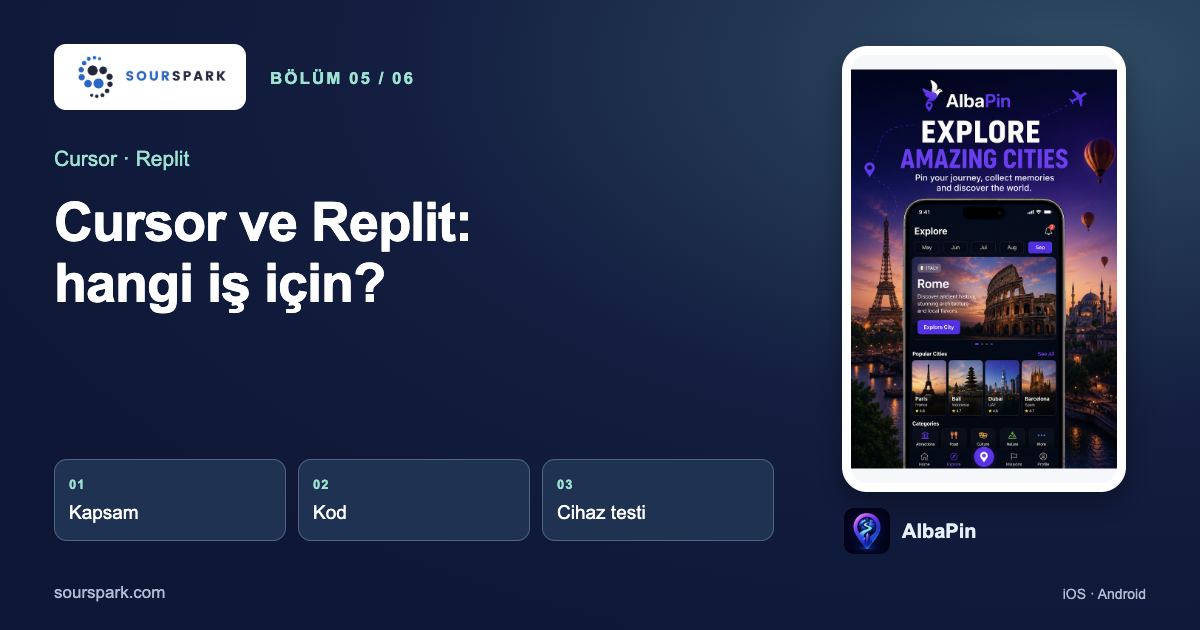Cursor ve Replit ile Mobil Uygulama Yapmak