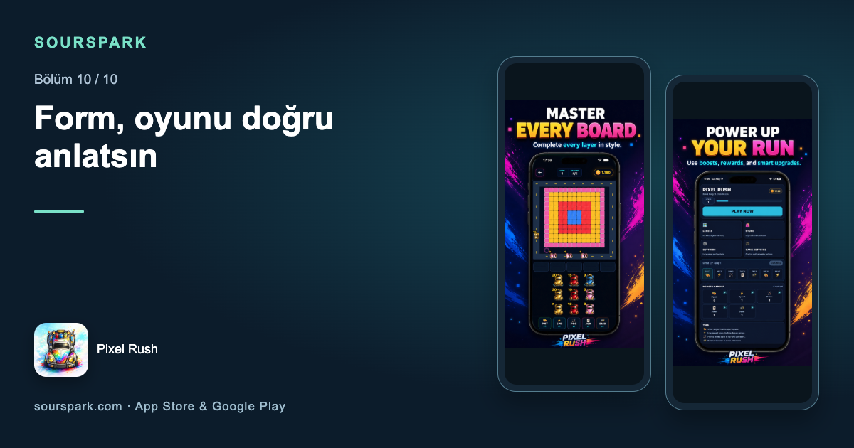 Pixel Rush'ın Apple reddi: Yaş derecelendirmesi ve reklam akışı