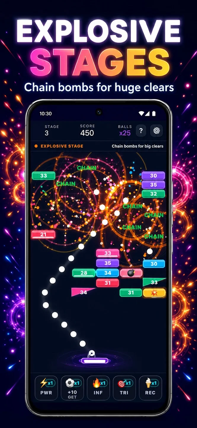 Bricks Breaker: Neon Quest store image 2