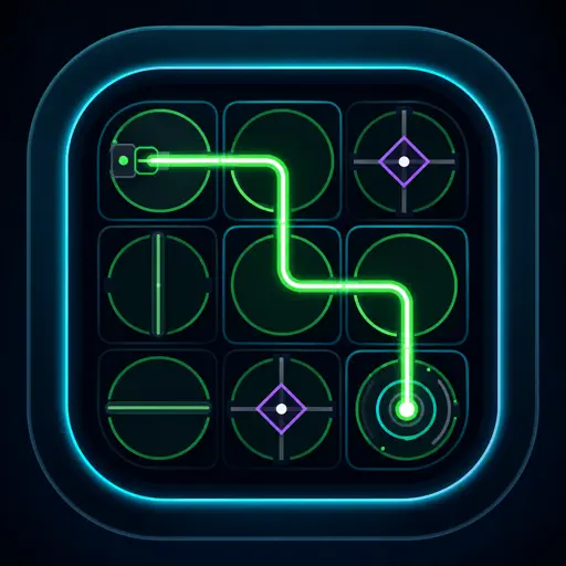 Laser Bounce Puzzle